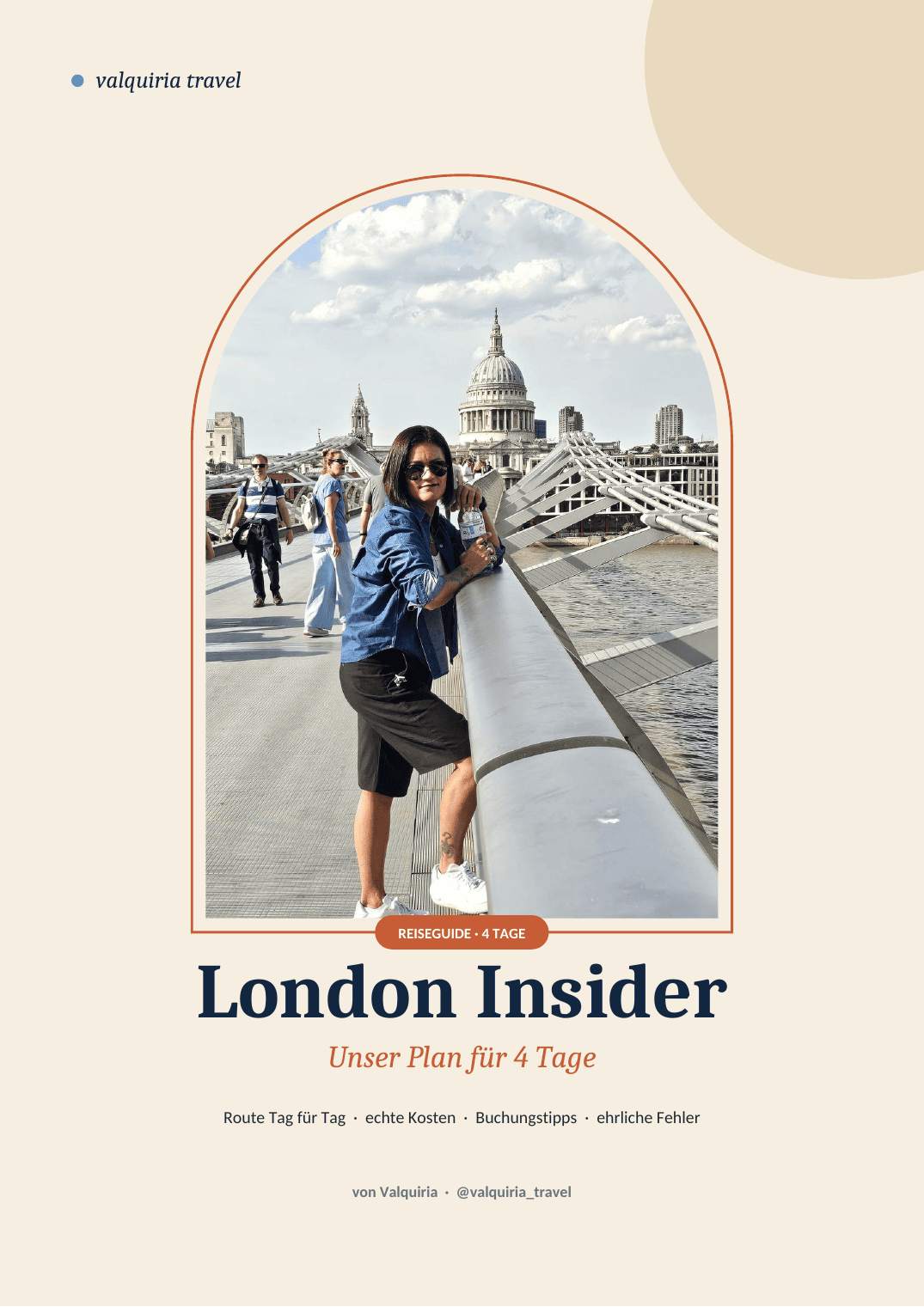 Titelbild des Reiseguides London Insider – Unser Plan für 4 Tage von Valquiria Travel